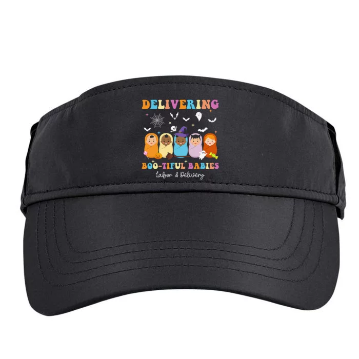 Delivering Bootiful Babies Halloween Labor & Delivery Nurse Adult Drive Performance Visor