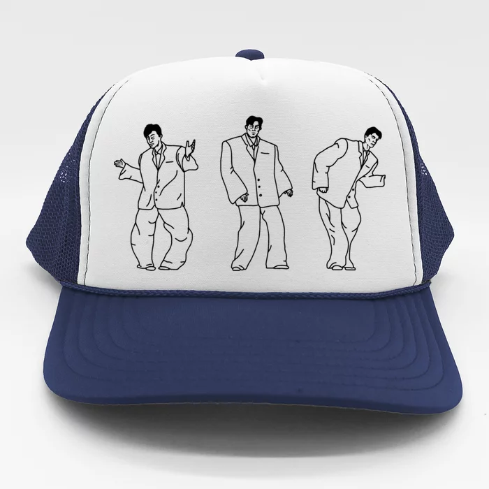 David ByrneS Big Suit Trucker Hat