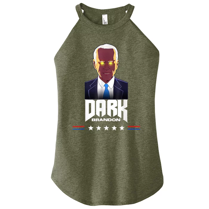 Dark Brandon Biden Design Women’s Perfect Tri Rocker Tank