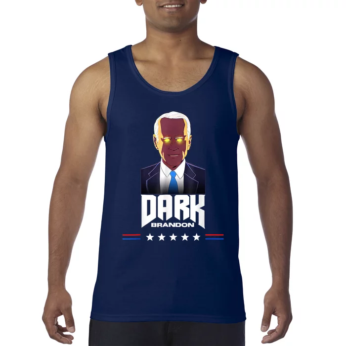 Dark Brandon Biden Design Tank Top