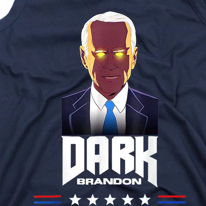 Dark Brandon Biden Design Tank Top