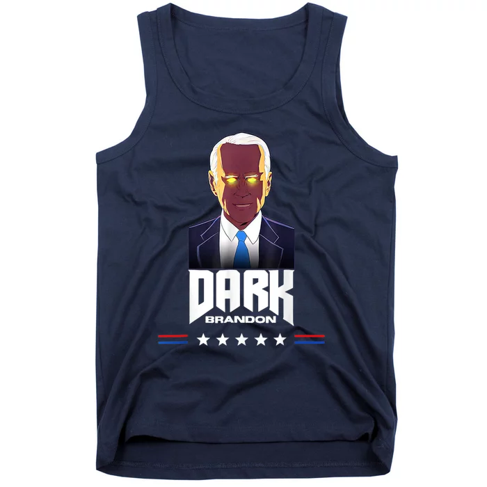 Dark Brandon Biden Design Tank Top