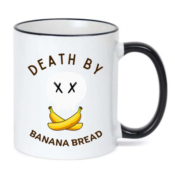 Death By Banana Bread Black Color Changing Mug