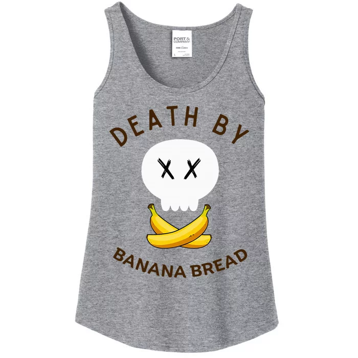 Death By Banana Bread Ladies Essential Tank