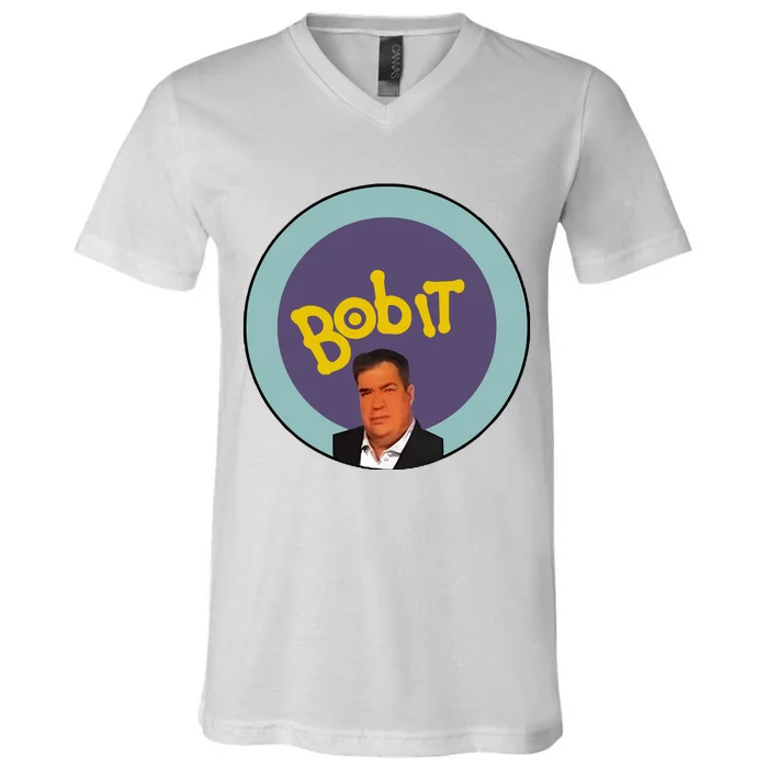 Dj Bean Bob Stauffer Bob It V-Neck T-Shirt