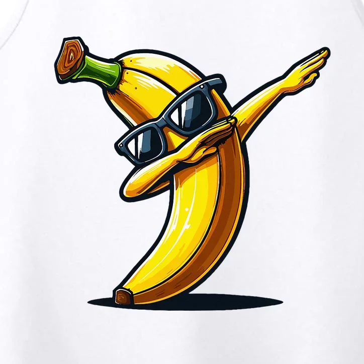 Dabbing Banana Boy Banana Performance Tank