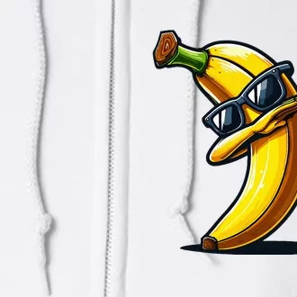 Dabbing Banana Boy Banana Full Zip Hoodie