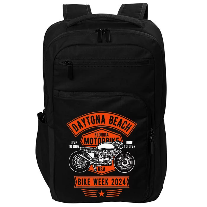 Daytona Beach Bike Week 2024 Impact Tech Backpack