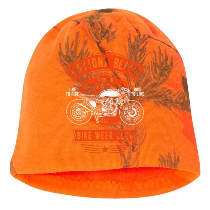 Daytona Beach Bike Week 2024 Kati - Camo Knit Beanie