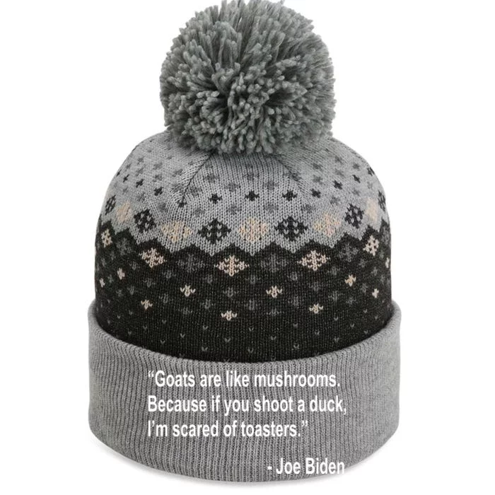 Dementia Biden, Biden, Dont Blame Me, Poopypants, Funny Anti Biden The Baniff Cuffed Pom Beanie