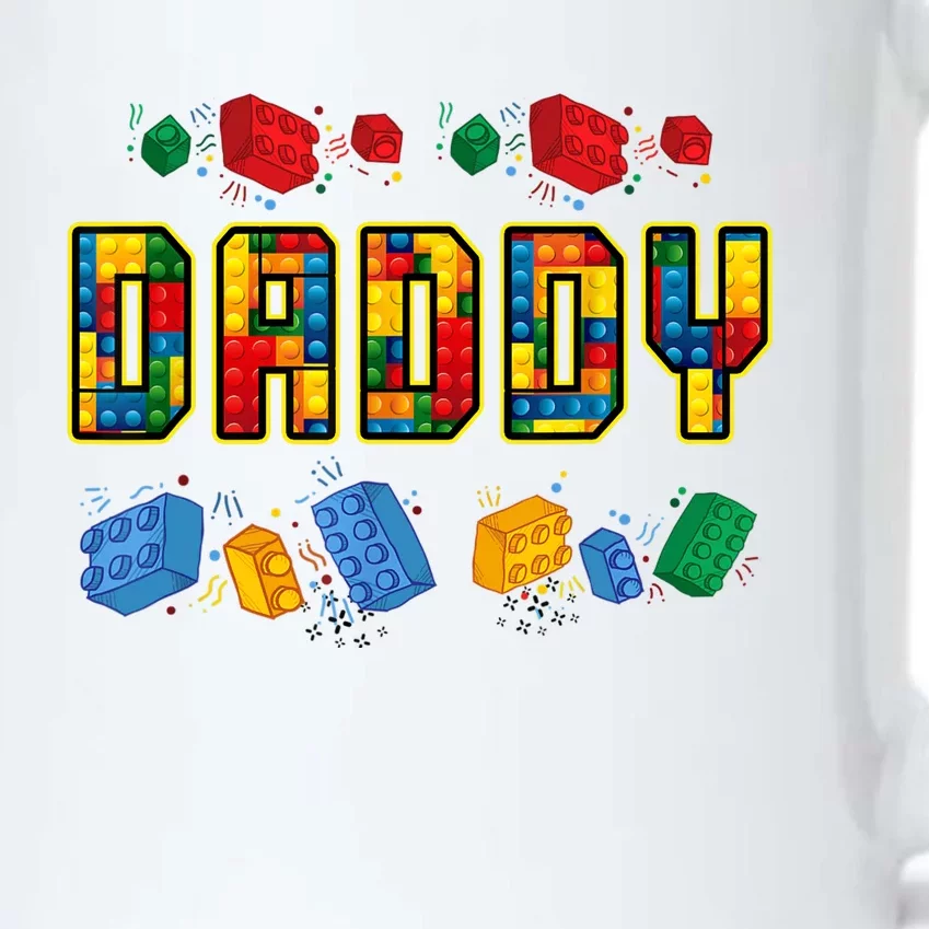 Daddy Brick Builder Funny Blocks Master Builder Dad Black Color Changing Mug