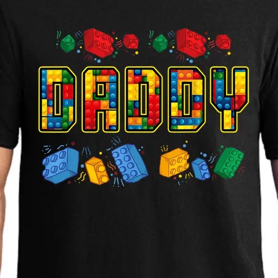 Daddy Brick Builder Funny Blocks Master Builder Dad Pajama Set