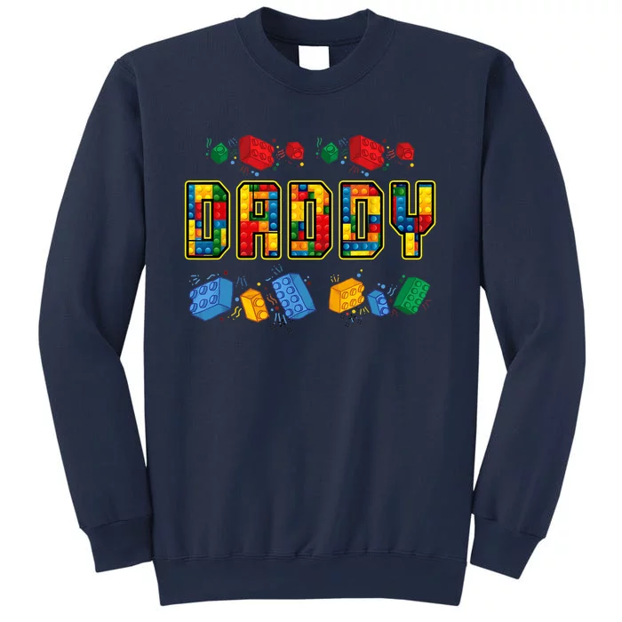 Daddy Brick Builder Funny Blocks Master Builder Dad Sweatshirt