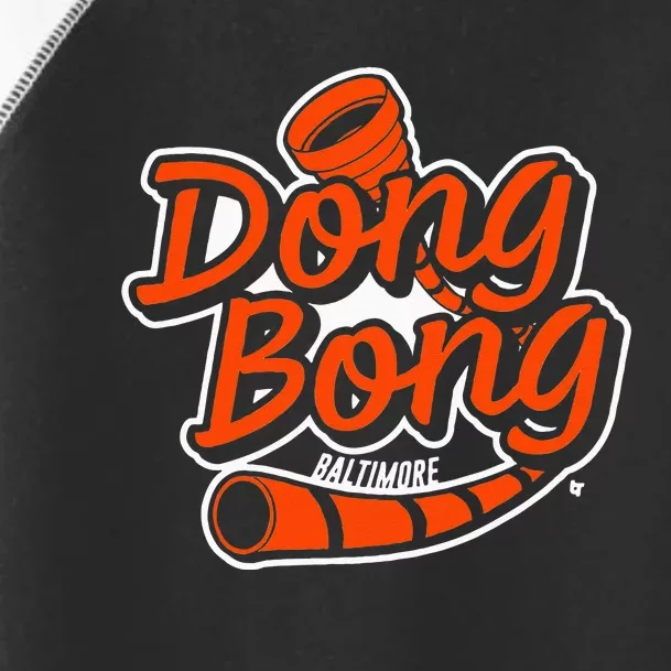 Dong Bong Baltimore Baseball Toddler Fine Jersey T-Shirt