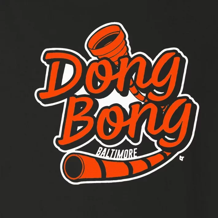 Dong Bong Baltimore Baseball Toddler Long Sleeve Shirt