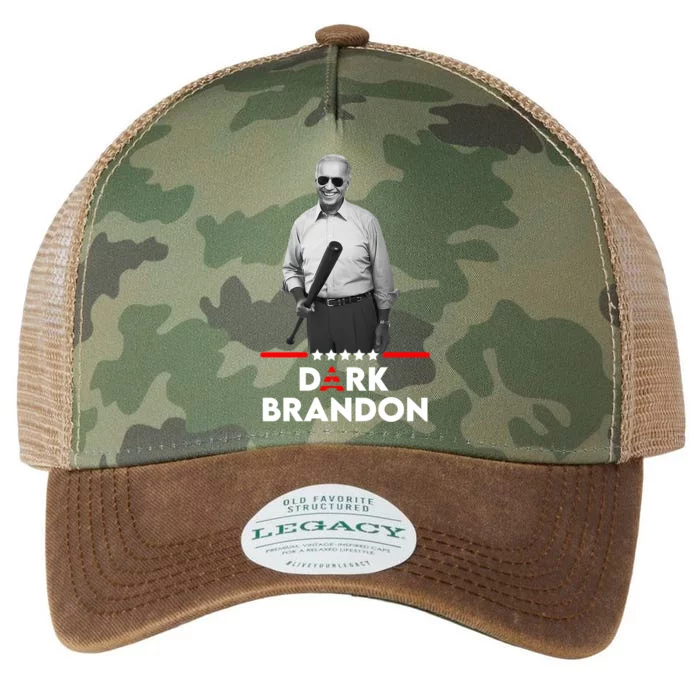 Dark Brandon Brandon Joe Biden Dark Meme Pro Biden Meaningful Gift Legacy Tie Dye Trucker Hat