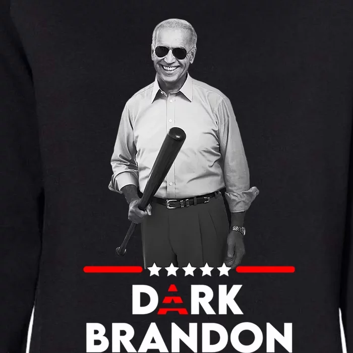 Dark Brandon Brandon Joe Biden Dark Meme Pro Biden Meaningful Gift Womens California Wash Sweatshirt