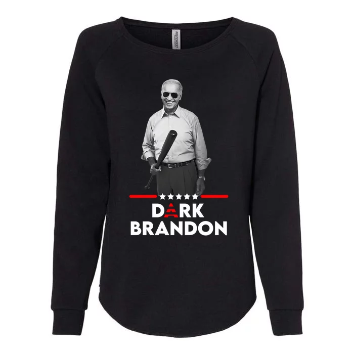 Dark Brandon Brandon Joe Biden Dark Meme Pro Biden Meaningful Gift Womens California Wash Sweatshirt