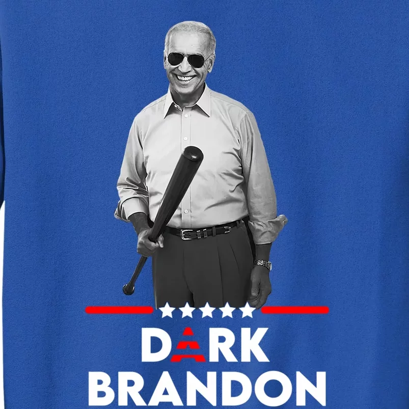 Dark Brandon Brandon Joe Biden Dark Meme Pro Biden Meaningful Gift Tall Sweatshirt