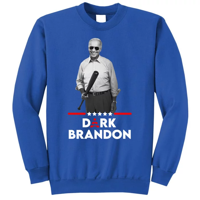 Dark Brandon Brandon Joe Biden Dark Meme Pro Biden Meaningful Gift Tall Sweatshirt