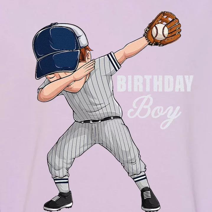 Dabbing Birthday Baseball Baseball Player Garment-Dyed Sweatshirt