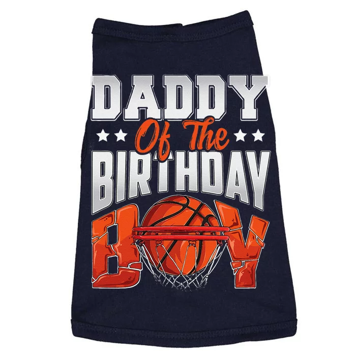 Daddy Basketball Birthday Boy Family Baller Bday Party Doggie Tank