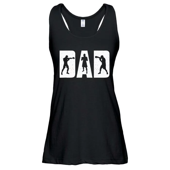 Dad Boxer Boxing Boxing Gloves Boxing Boxing Fan Boxer Ladies Essential Flowy Tank