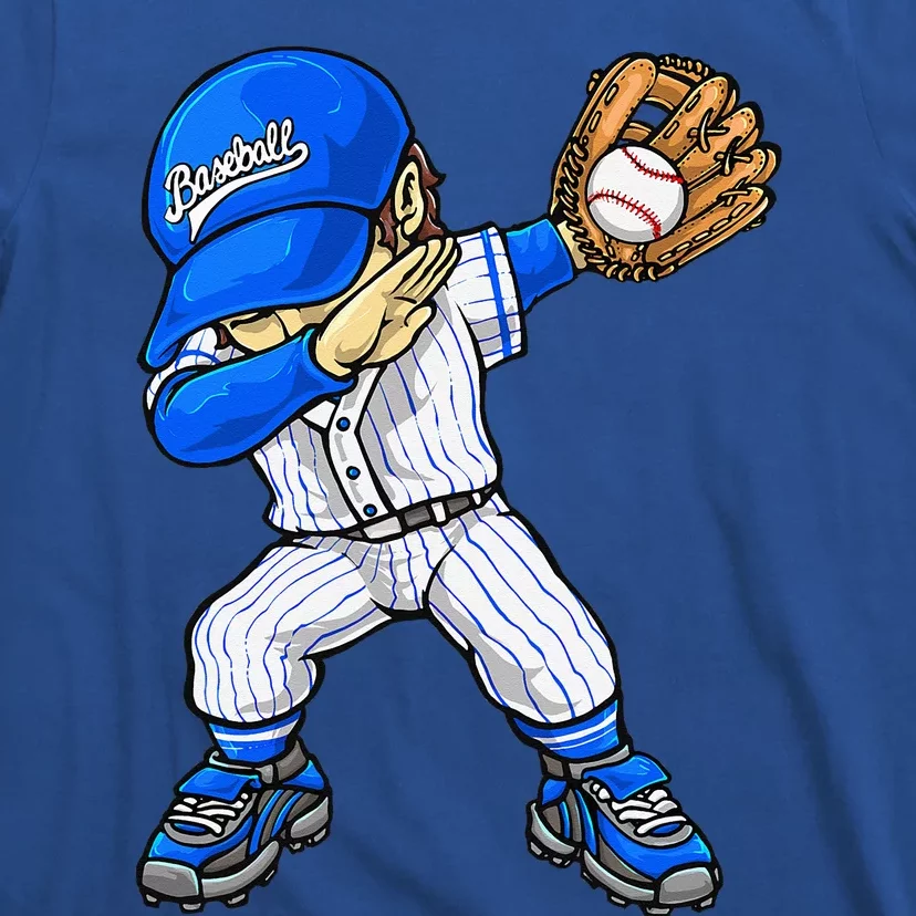 Dabbing Baseball Baseball Player Baseball Catcher Pitcher T-Shirt