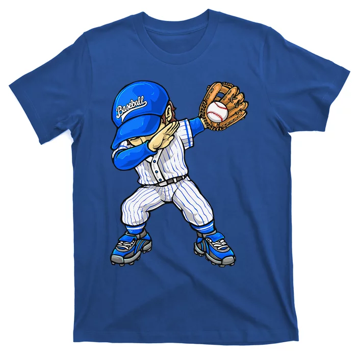 Dabbing Baseball Baseball Player Baseball Catcher Pitcher T-Shirt