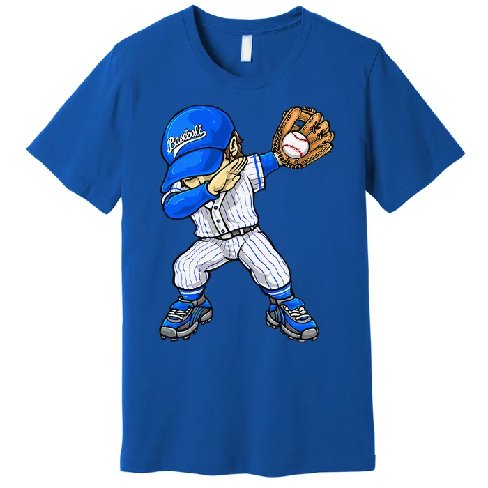 Dabbing Baseball Baseball Player Baseball Catcher Pitcher Premium T-Shirt