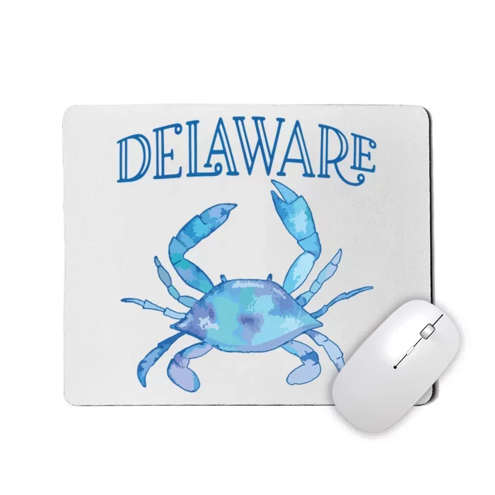 Delawares Beautiful Blue Crab Delaware Mousepad