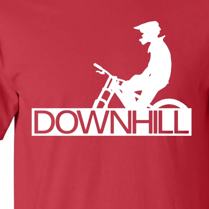 Downhill Bike Bicycle Downhill Tall T-Shirt