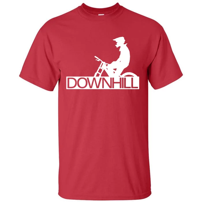 Downhill Bike Bicycle Downhill Tall T-Shirt