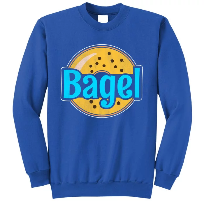 Distressed Bagel Baking And Bagel Lovers Baker Gift Sweatshirt