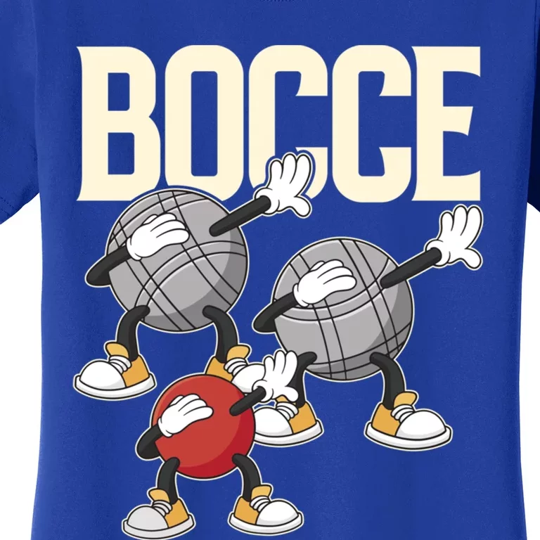 Dabbing Bocce Ball With Jack Bocci Dab Bocce Ball Gift Women's T-Shirt