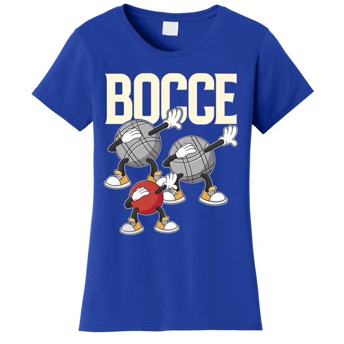 Dabbing Bocce Ball With Jack Bocci Dab Bocce Ball Gift Women's T-Shirt