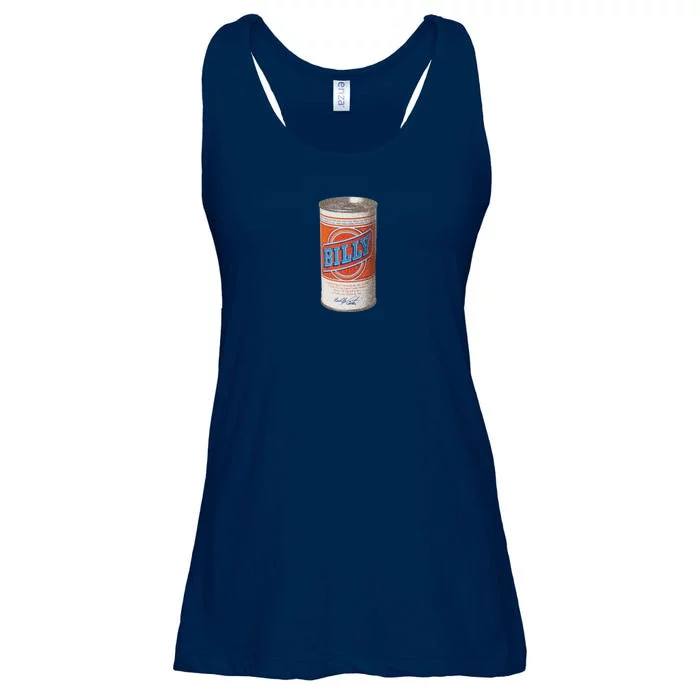 Defunct Billy Beer Can Ladies Essential Flowy Tank