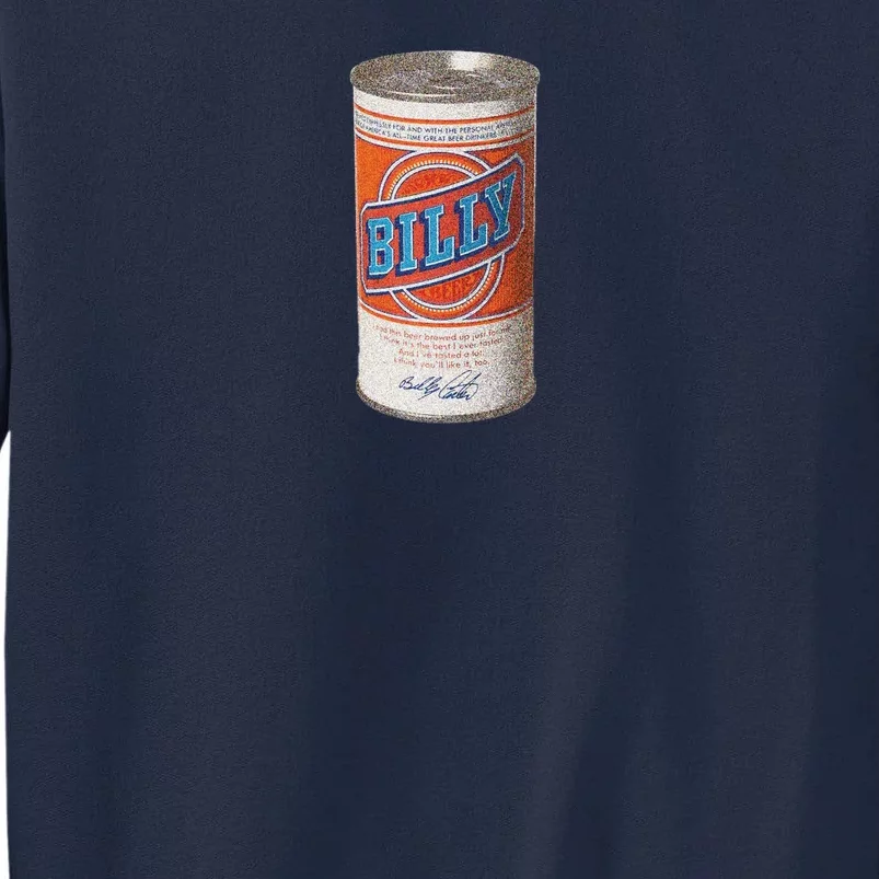 Defunct Billy Beer Can Tall Sweatshirt