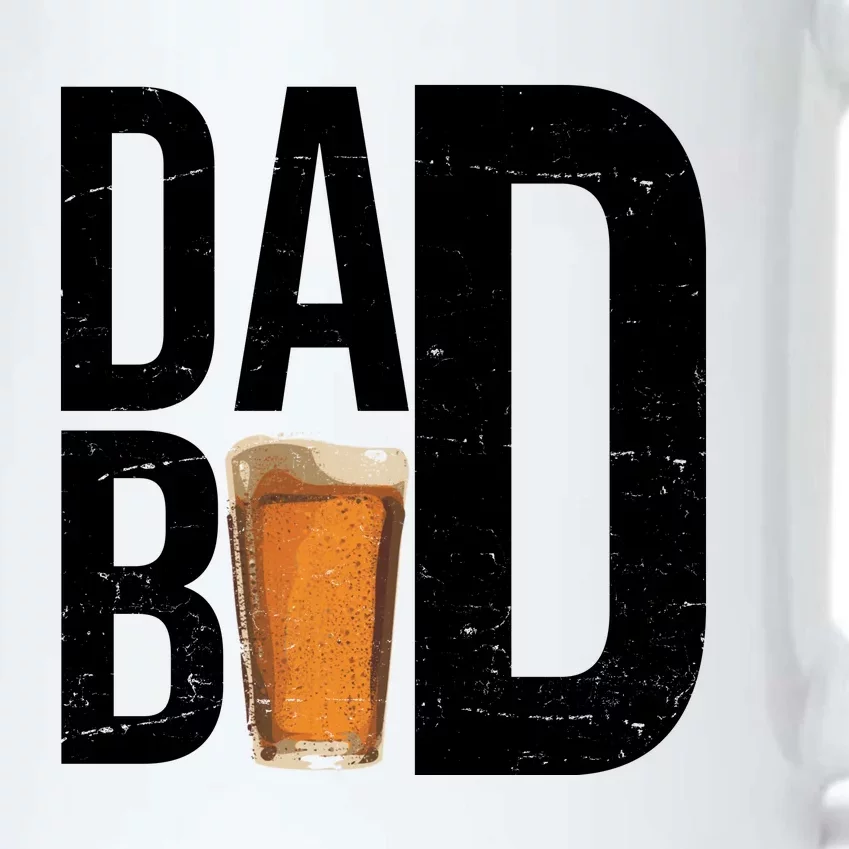 Dad Bod Beer Black Color Changing Mug