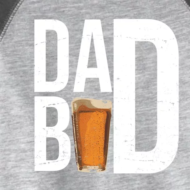 Dad Bod Beer Toddler Fine Jersey T-Shirt