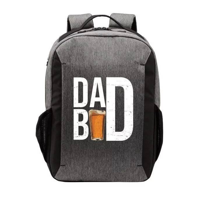 Dad Bod Beer Vector Backpack