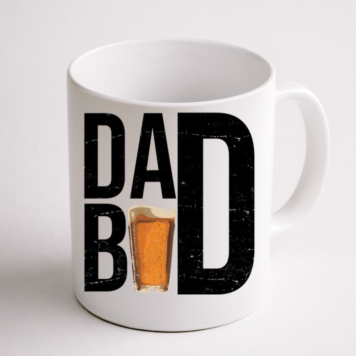 Dad Bod Beer Front & Back Coffee Mug