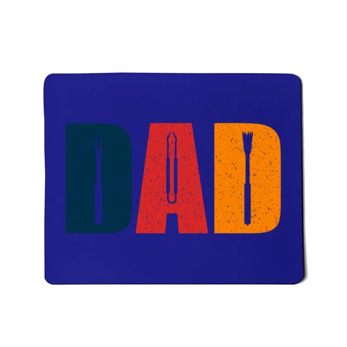 Dad Barbecue Bbq Set Father's Day Gift Mousepad