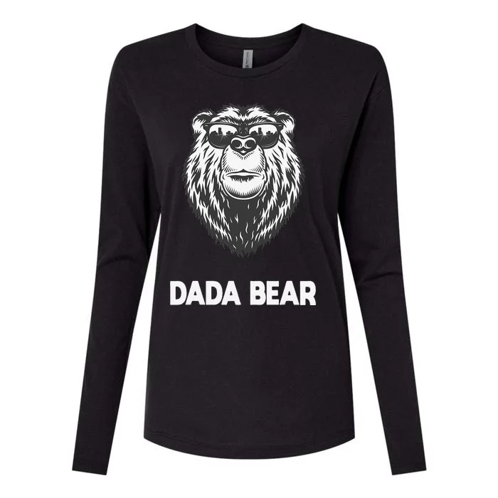 Dada Bear Cool Gift For Father Day Birthday Womens Cotton Relaxed Long Sleeve T-Shirt