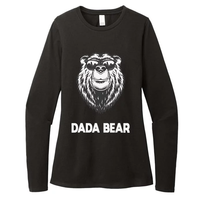 Dada Bear Cool Gift For Father Day Birthday Womens CVC Long Sleeve Shirt