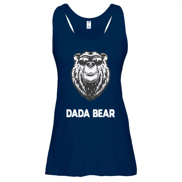 Dada Bear Cool Gift For Father Day Birthday Ladies Essential Flowy Tank