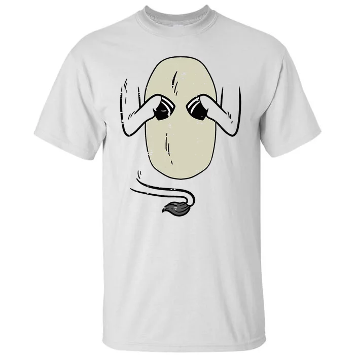 Donkey Body Costume Funny Halloween Animal Tall T-Shirt