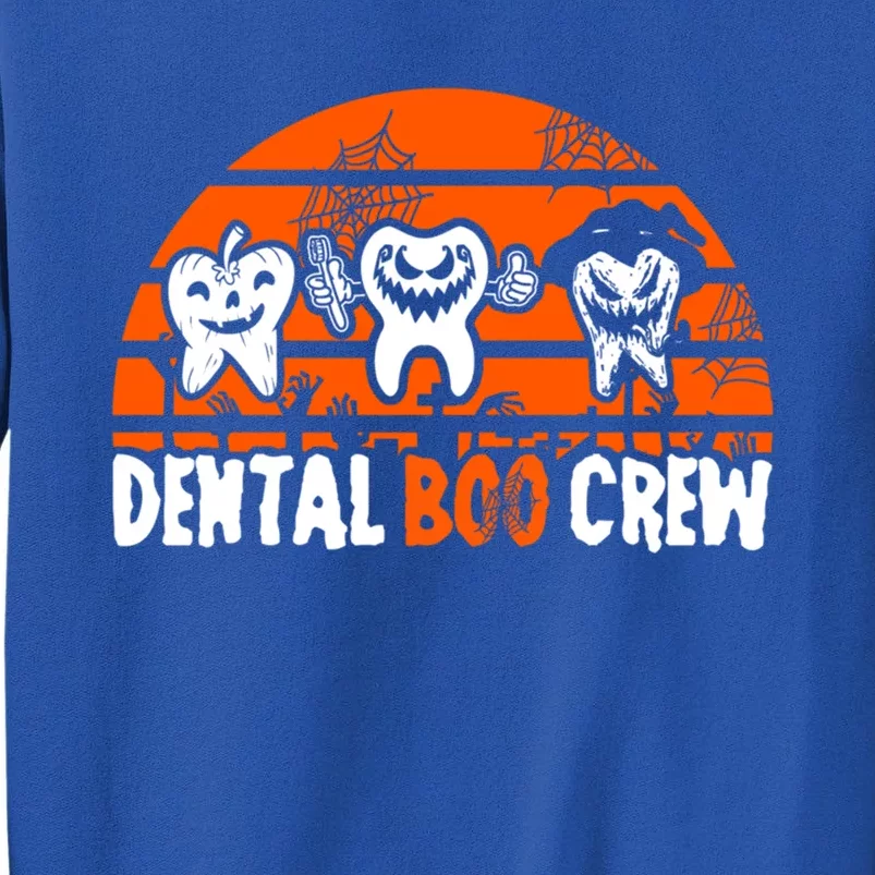 Dental Boo Crew Dentist Halloween Costume Dental Squad Gift Sweatshirt