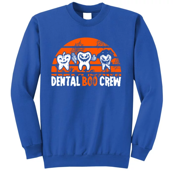 Dental Boo Crew Dentist Halloween Costume Dental Squad Gift Sweatshirt