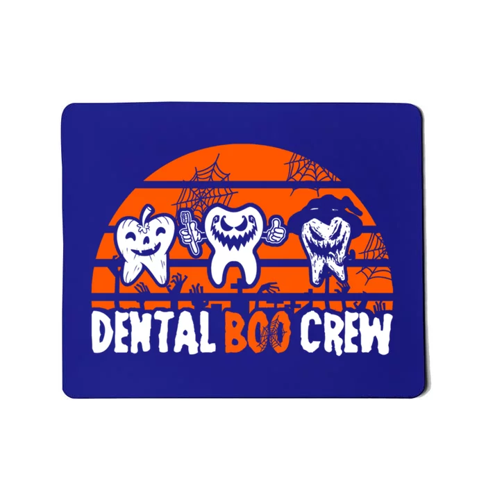 Dental Boo Crew Dentist Halloween Costume Dental Squad Gift Mousepad